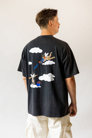 Get Wet Black Tee