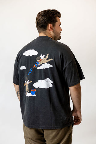 Get Wet Black Tee